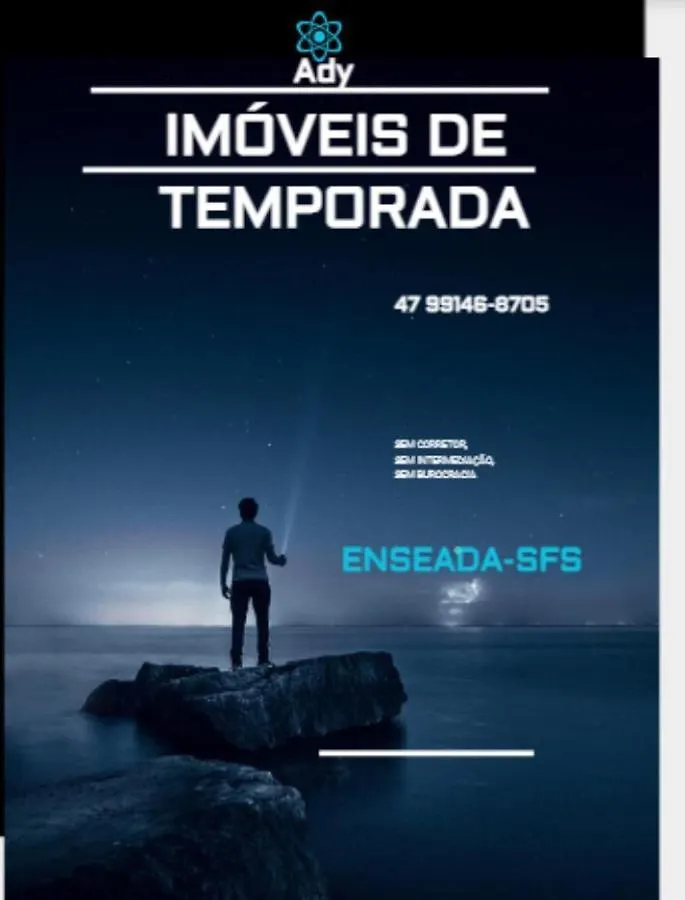 סן פרנסיסקו דו סול Casa Enseada, Prainha, Praia Grande Prox Mar Com 2 Ar Split סן פרנסיסקו דו סול